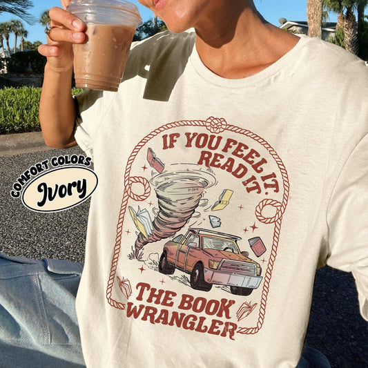 Western Book Lover Comfort Shirt, Country Girl Twister Tee