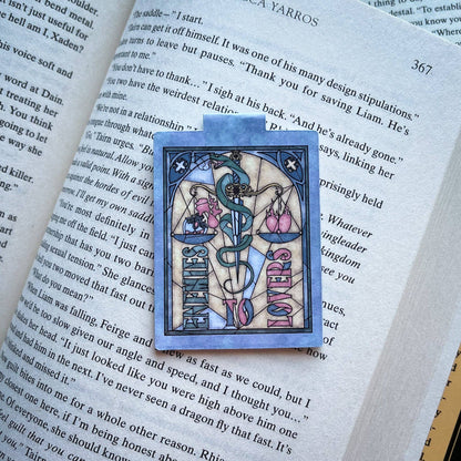 Book Tropes Enemies To Lovers Magnetic Bookmark Book Lover