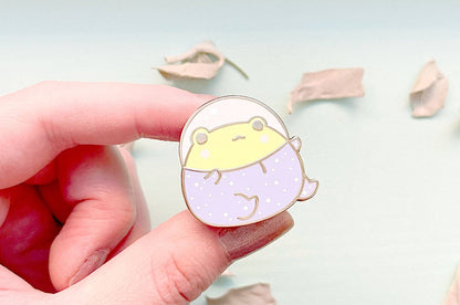 Gogo the Space Frog Enamel Pin