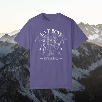 Official Licensed Bat Boys Tshirt | Sarah J Maas ACOTAR merch | Rhysand Cassian Azriel Night Court Velaris | Bookish Shop and Gifts