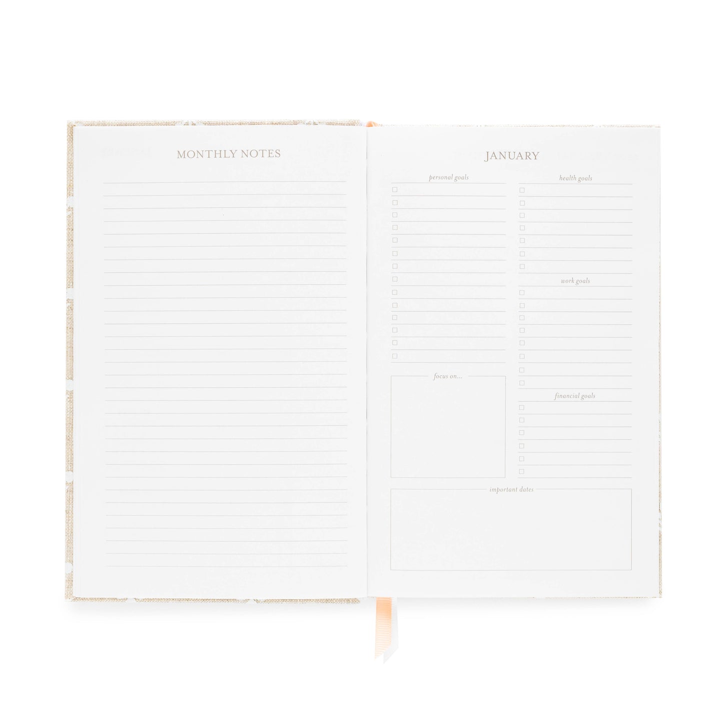 2025 Flax Flower Small Bound Agenda