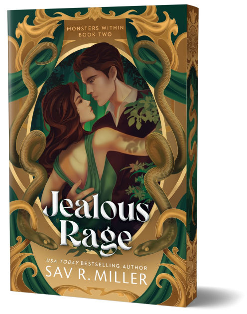 (01/27) Jealous Rage (Deluxe Edition) - (The Monsters Within) by Sav R Miller (Paperback)
