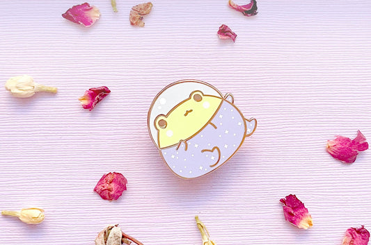 Gogo the Space Frog Enamel Pin