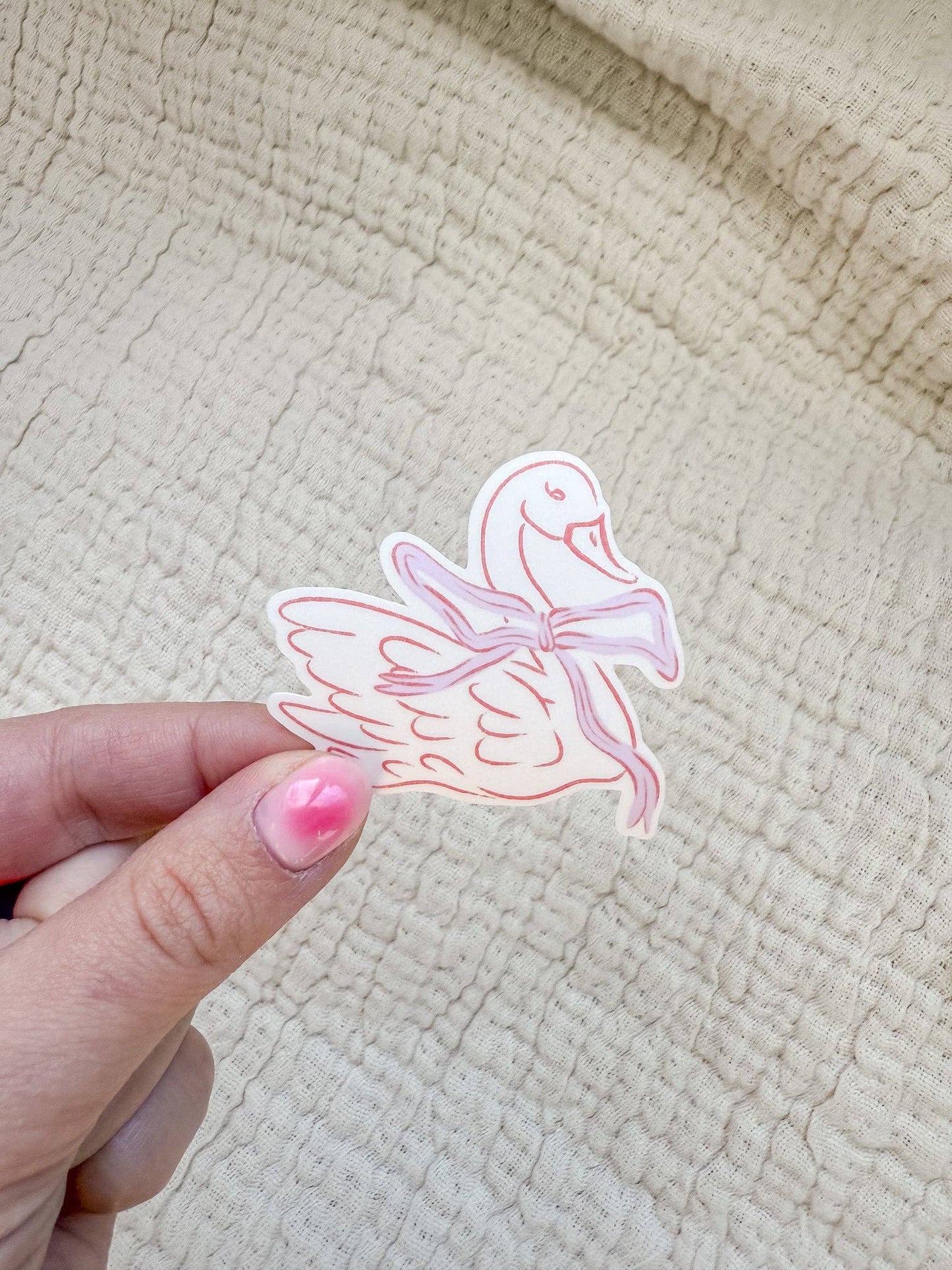 Swan Sticker