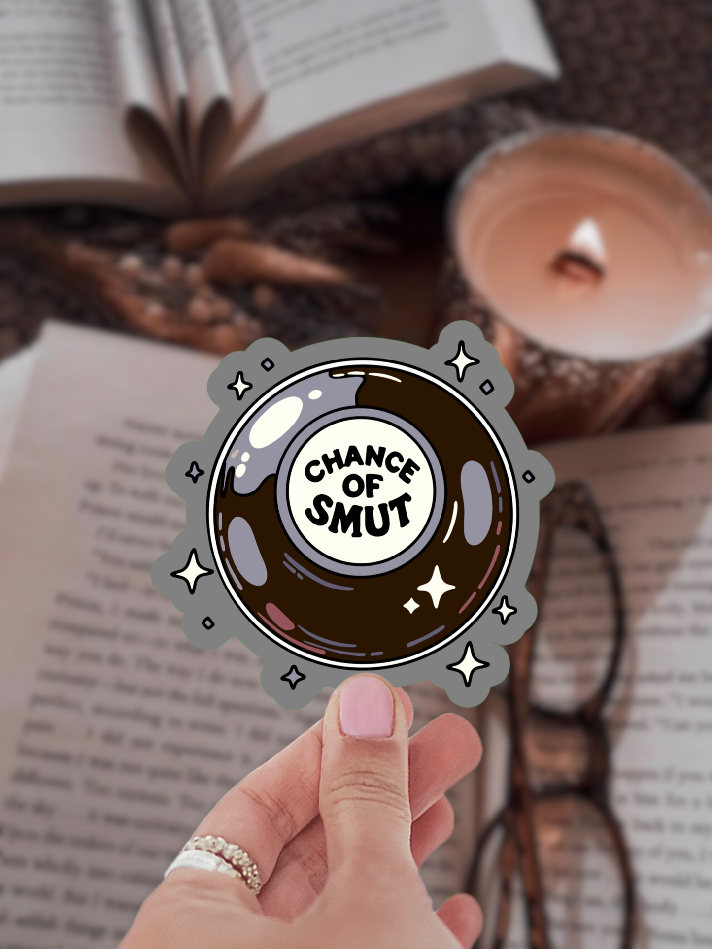 Chance of Smut Bookish Sticker