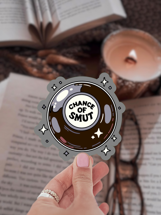 Chance of Smut Bookish Sticker