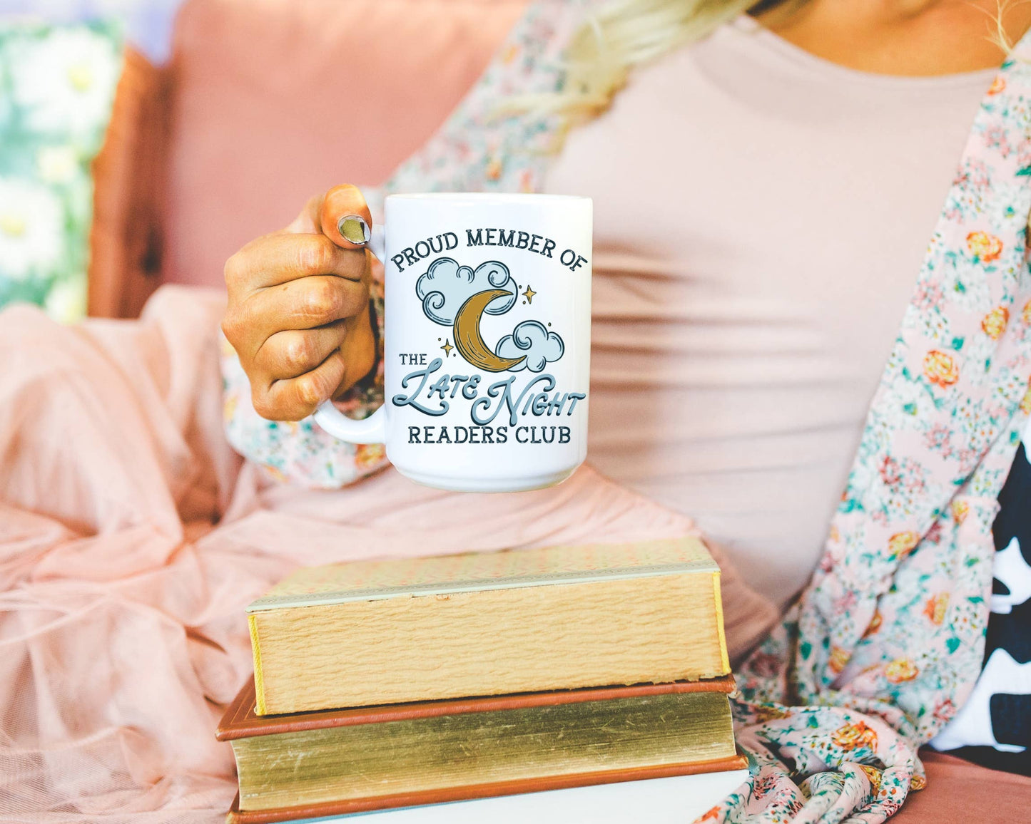 Late Night Reader Club Mug