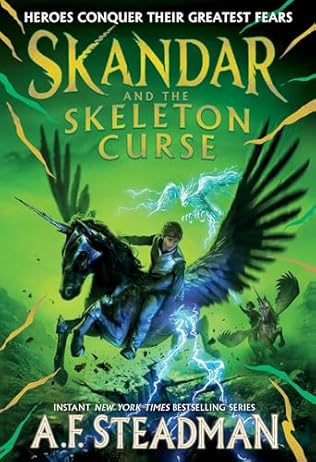 Skandar and the Skeleton Curse - by A F Steadman (Hardcover)