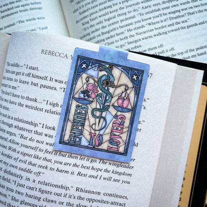 Book Tropes Enemies To Lovers Magnetic Bookmark Book Lover