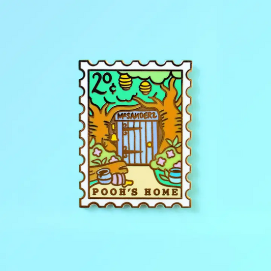 Pooh's Home Enamel Pin