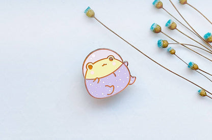 Gogo the Space Frog Enamel Pin