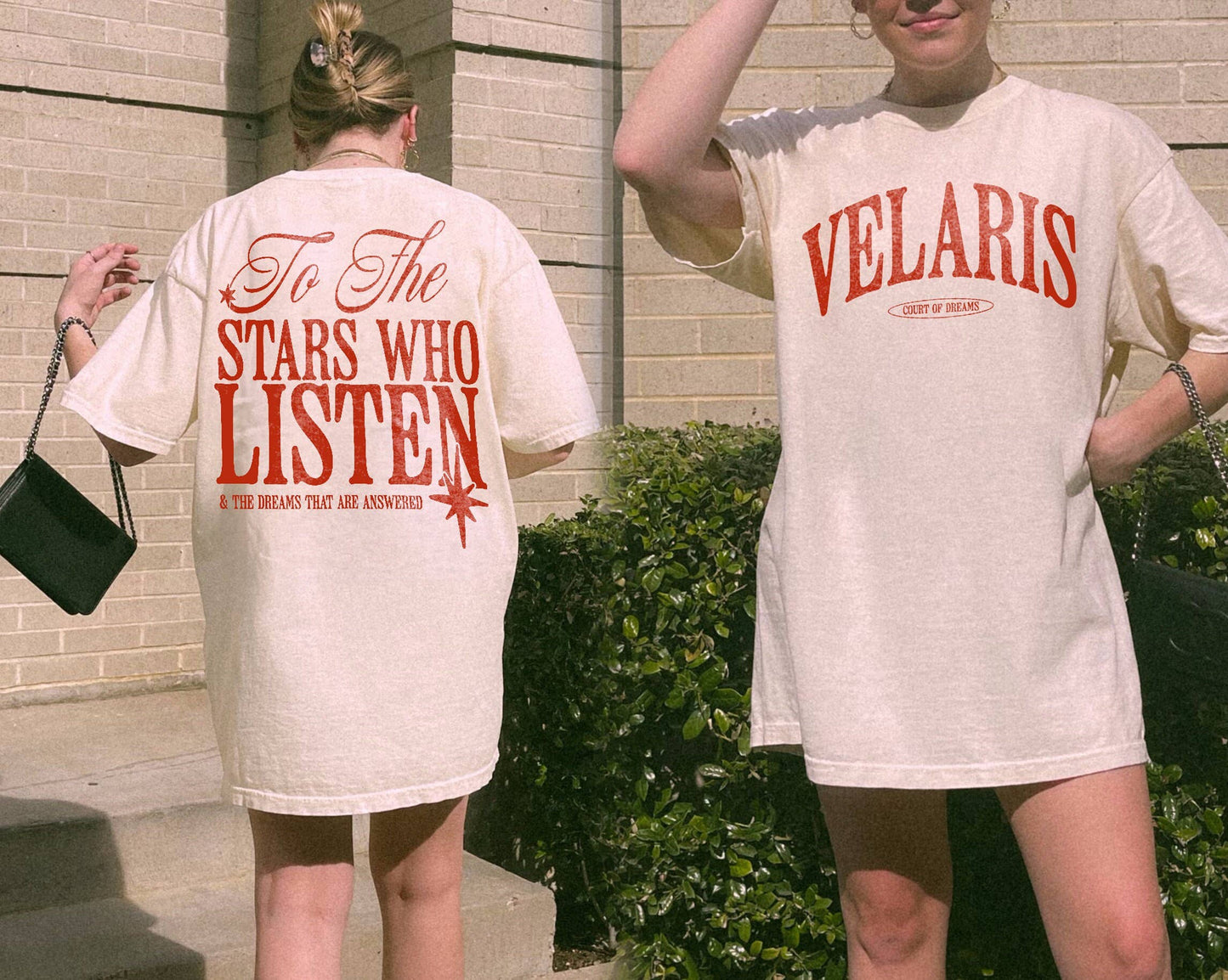 ACOTAR Comfort Colors To The Stars Velaris Night Court Tee