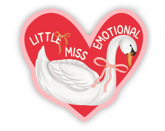 Little Miss Emotional Sticker