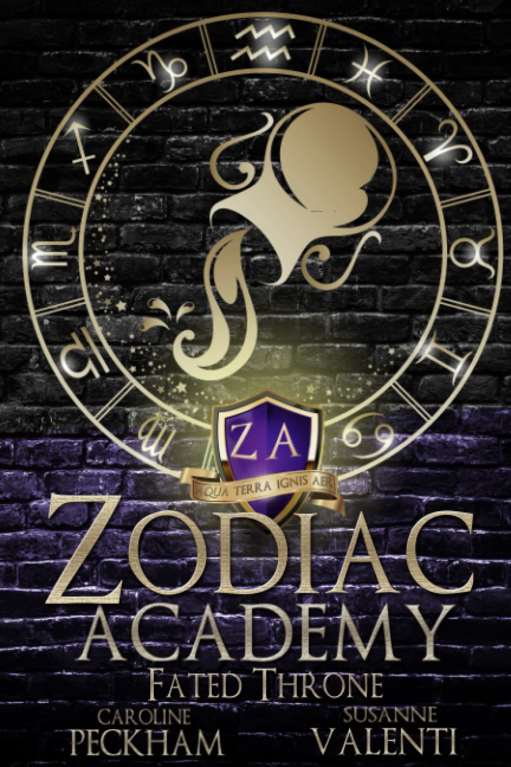 Fated Throne - Zodiac Academy #6 by Caroline Peckham