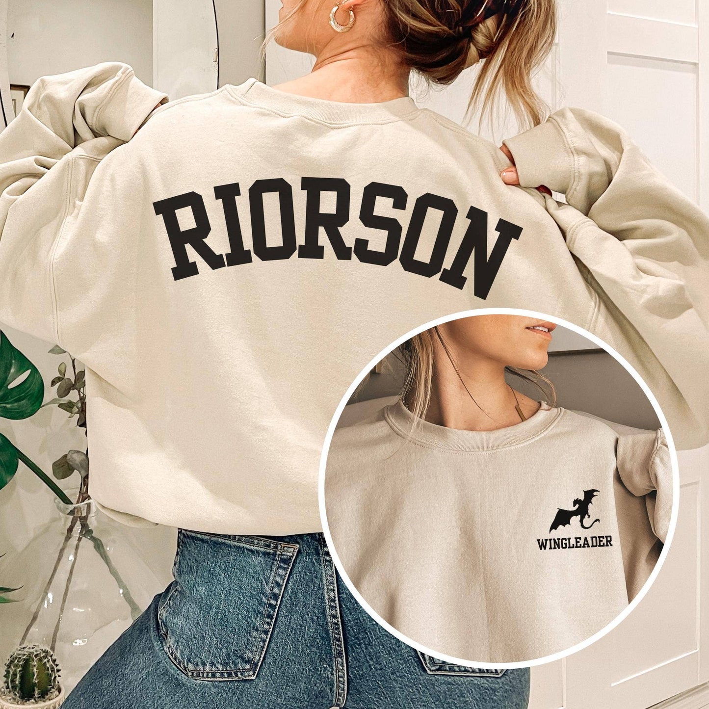 Usa Xaden Riorson Wingleader Sweater - Bookish Onyx Storm