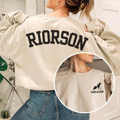 Usa Xaden Riorson Wingleader Sweater - Bookish Onyx Storm