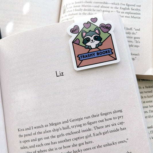 Read More Trashy Books Magnetic Bookmark