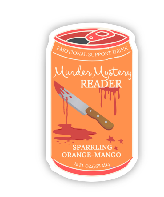 Murder Mystery Reader Sticker