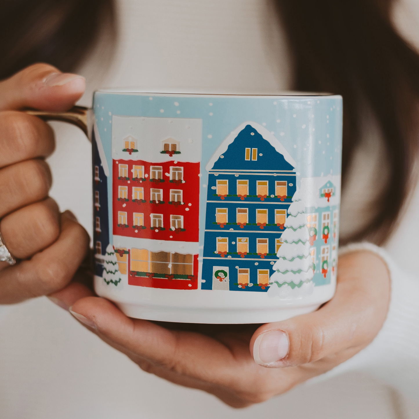 Christmas Village Coffee Mug - Christmas Decor & Gifts