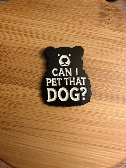 Can I Pet That Dog? Enamel Pin