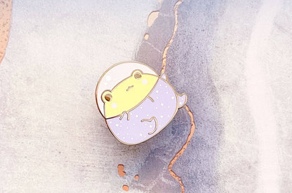 Gogo the Space Frog Enamel Pin