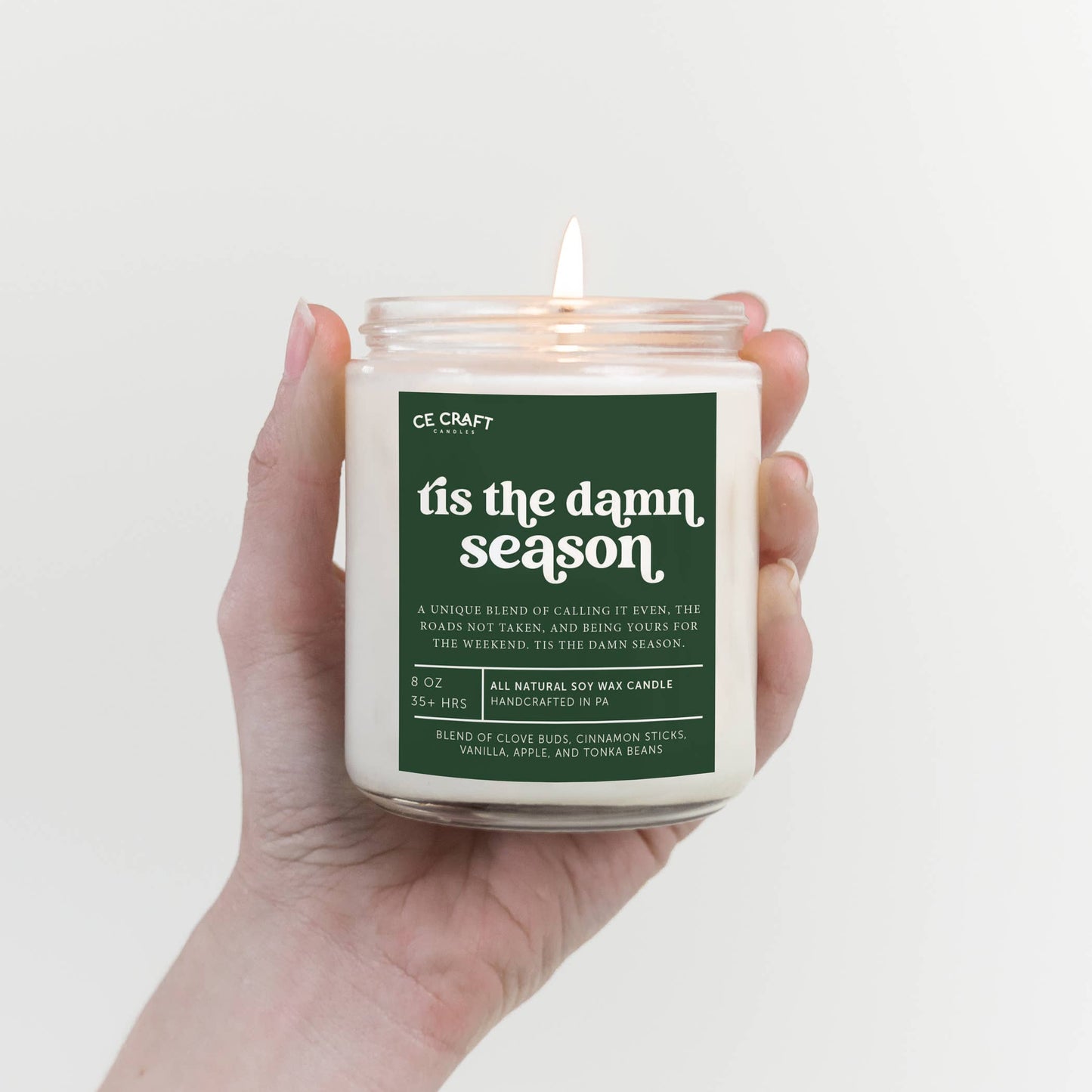 Tis the Damn Season Candle