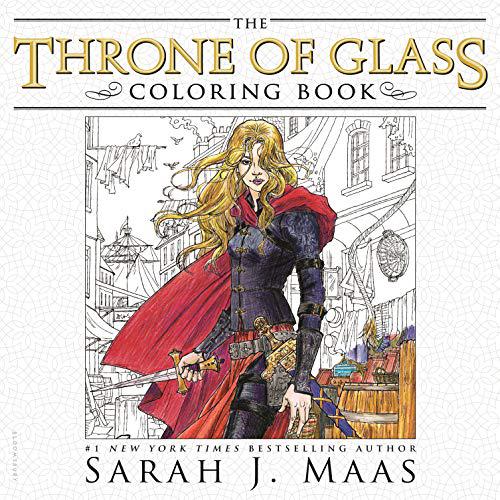 Throne of Glass: The Throne of Glass Coloring Book (Paperback)