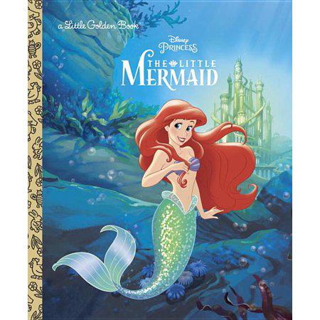 The Little Mermaid (Disney Princess) (Little Golden Book) by Michael Teitelbaum