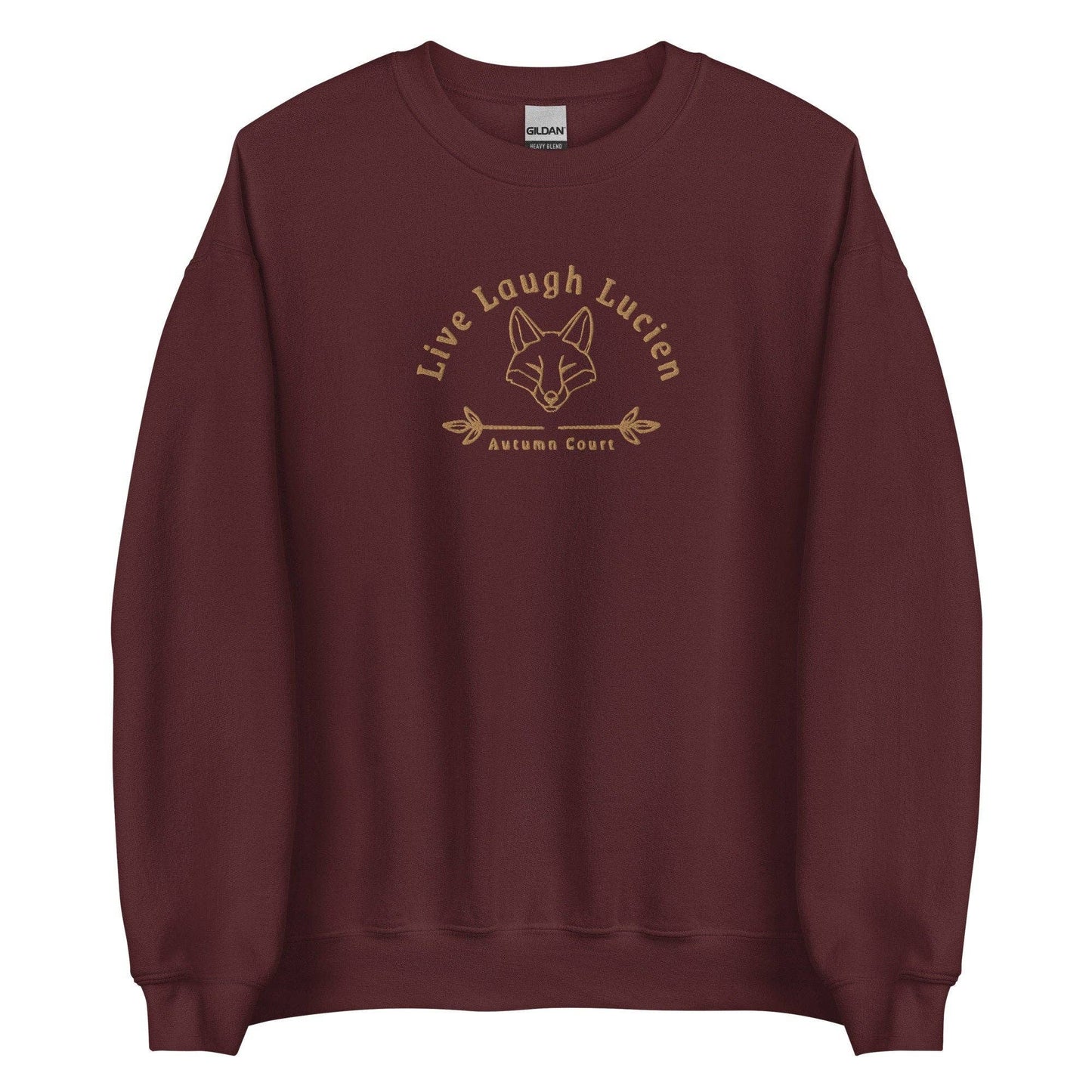 Officially Licenced Lucien ACOTAR Embroidered Crewneck Sweatshirt | SJM Merch