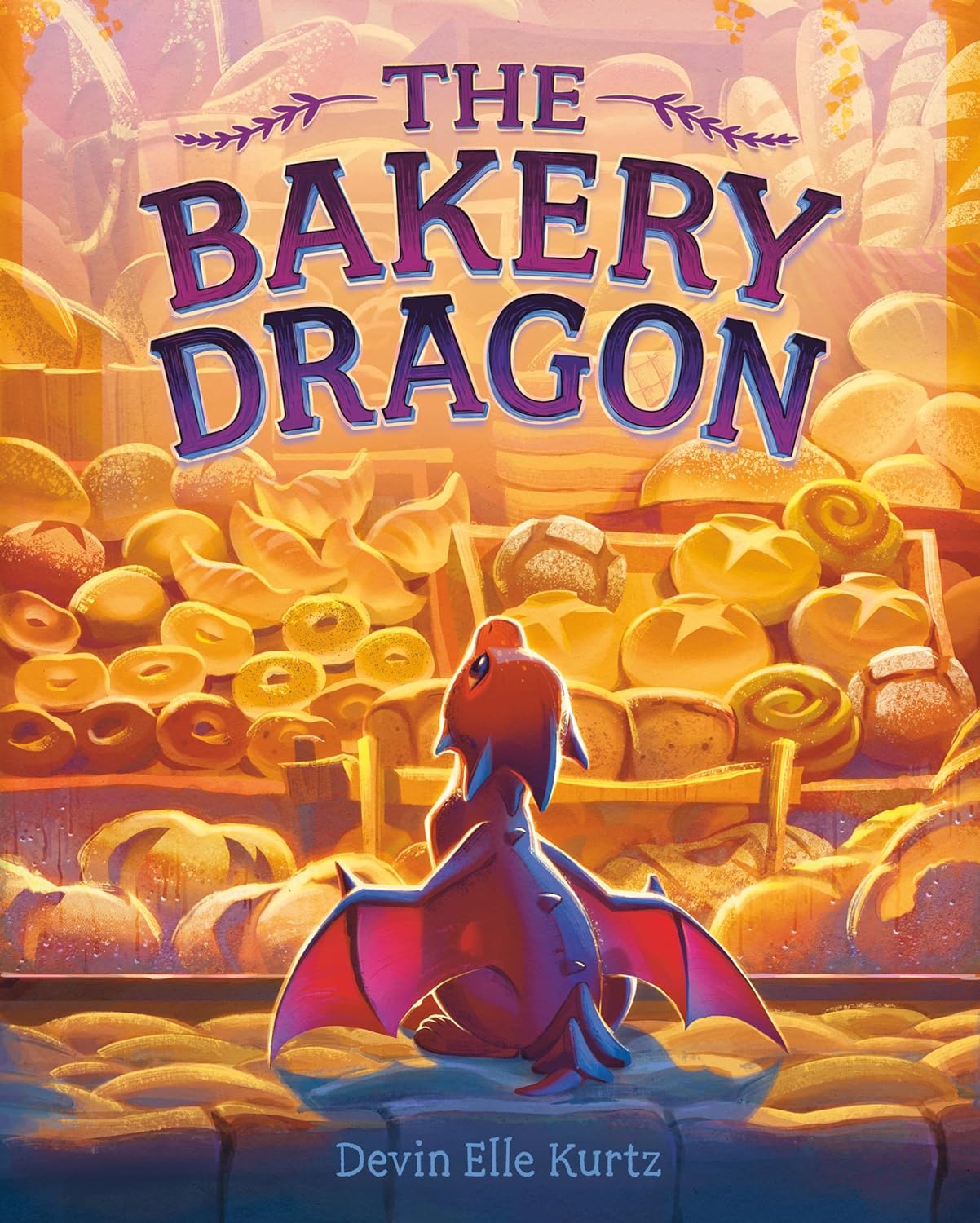 Bakery Dragon - by Devin Elle Kurtz (Hardcover)