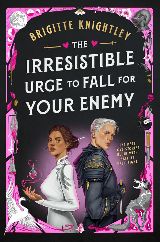 The Irresistible Urge to Fall for Your Enemy - (Dearly Beloathed #1) by Brigitte Knightley (Hardcover)
