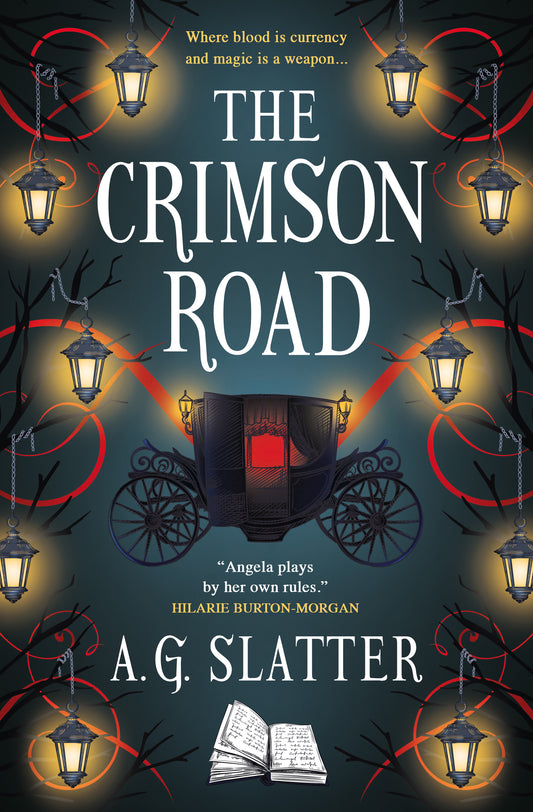 The Crimson Road - by Angela Slatter (Paperback)