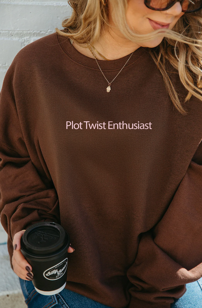 Plot Twist Enthusiast Sweatshirt