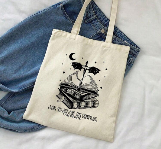 Tote Bag - Fourth Wing/Books